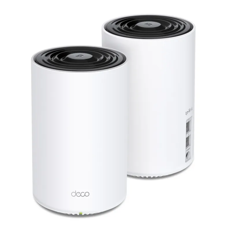 Router WiFi TP-Link Deco X68 2-Pack, Mesh, AX3600, Tri Banda, OFDMA, MU-MIMO, 2x RJ45 1000Mb/s - Imagen 2