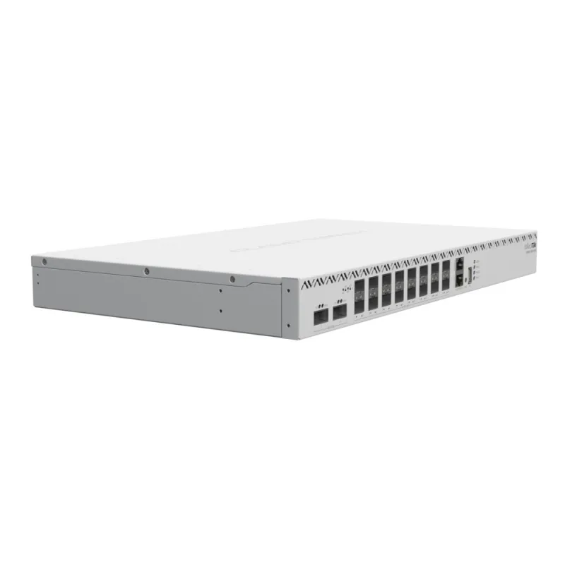 MikroTik CRS518-16XS-2XQ Switch, Switch de Router en la Nube, 2x 100G QSFP28, 16x SFP28, 1x RJ45 100Mb/s - Imagen 3