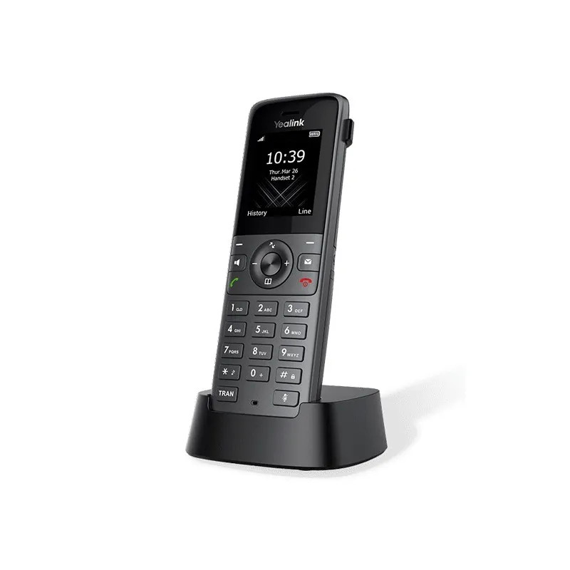 Teléfono VoIP DECT Yealink W73H, Pantalla