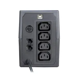 Orvaldi i850LCD USB Kesintisiz Güç Kaynağı, UPS, 800VA/480W, 9Ah, 4x IEC - Görsel 2