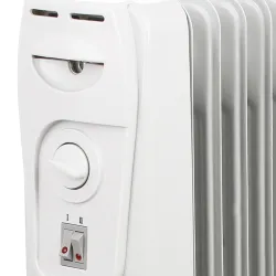 Aquecedor a Óleo Elétrico Emerio HO-105589 Branco, 2000W - Imagem 3