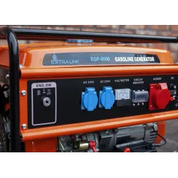 Přenosný generátor Extralink EGP-5500, benzinový, 5,5kW 3F - Obrázek 5