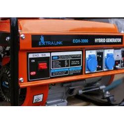 Hybridní generátor Extralink EGH-3000, 3kW jednofázový - Obrázek 4
