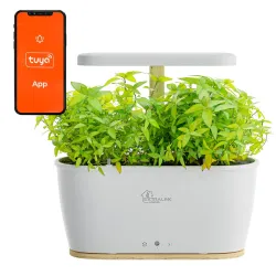 Maceta Inteligente Extralink Smart Garden, Wi-Fi, Bluetooth