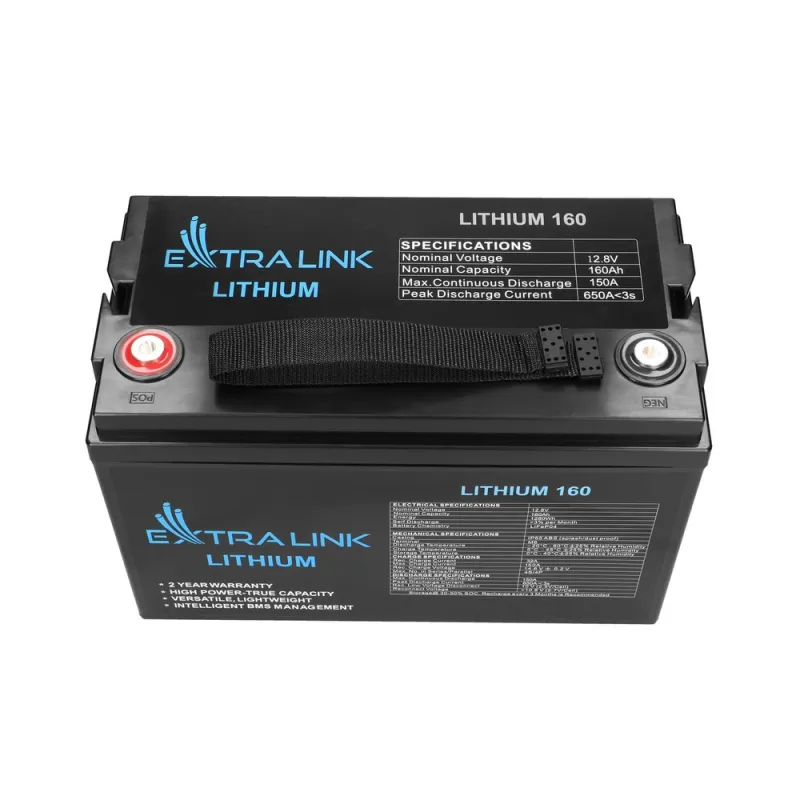 Batería Extralink LiFePO4 160AH, 12.8V, BMS - Imagen 6