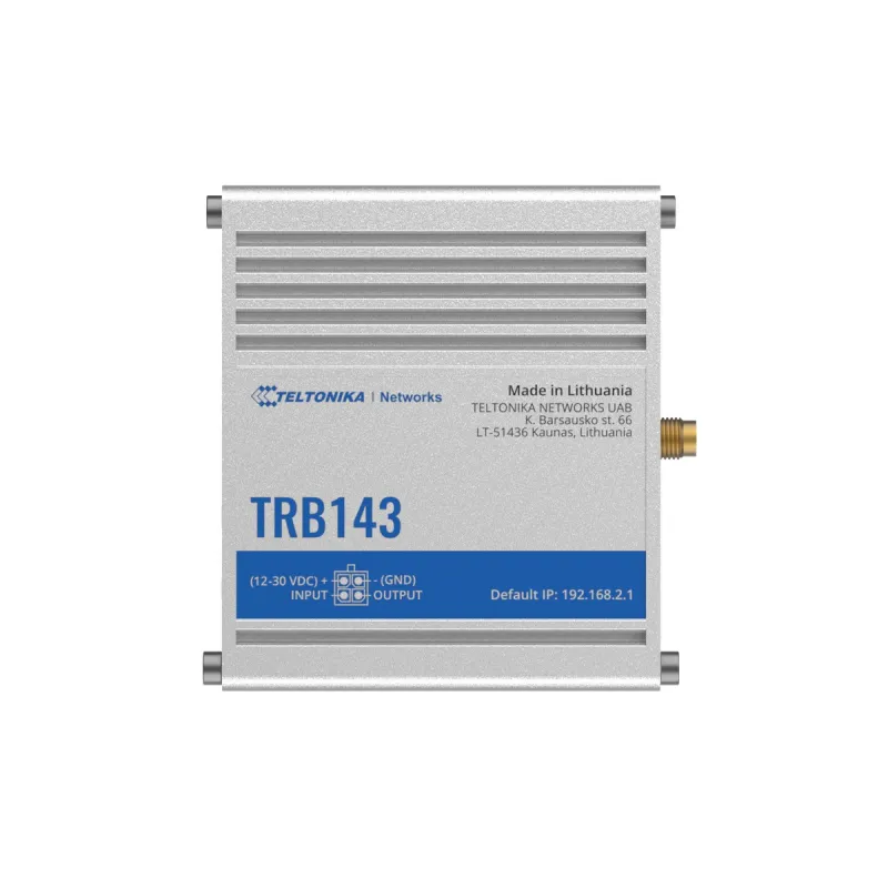 Gateway, dispositivo IoT Teltonika TRB143, LTE Cat 4, 3G, 2G, M-Bus, Gestione Remota - Immagine 3