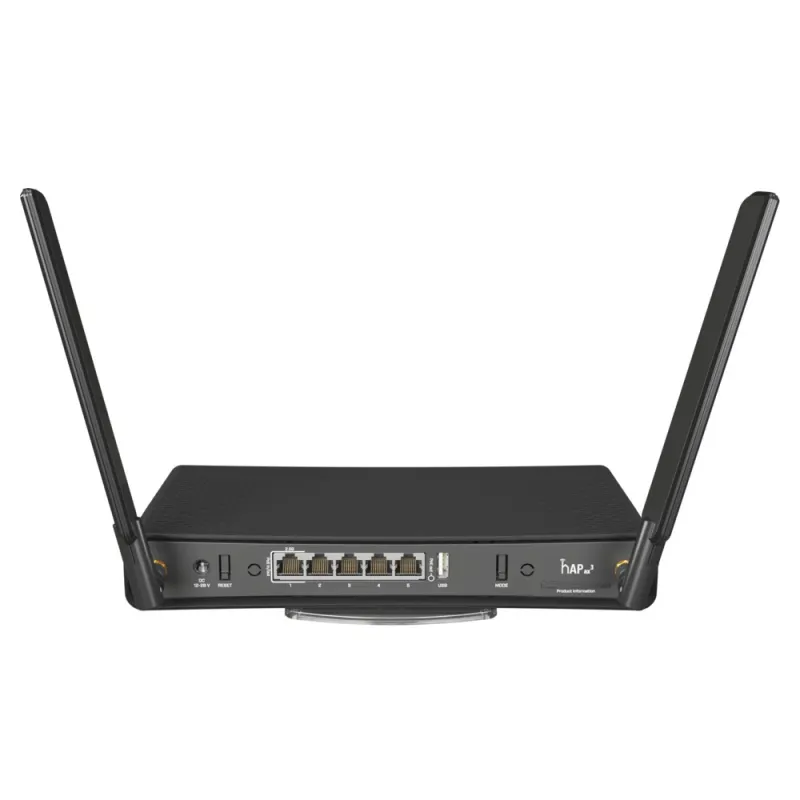 MikroTik hAP ax3 | Router WiFi | C53UiG+5HPaxD2HPaxD, Dual Band, 4x RJ45 1000Mb/s, 1x RJ45 2.5Gb/s - Zdjęcie 3