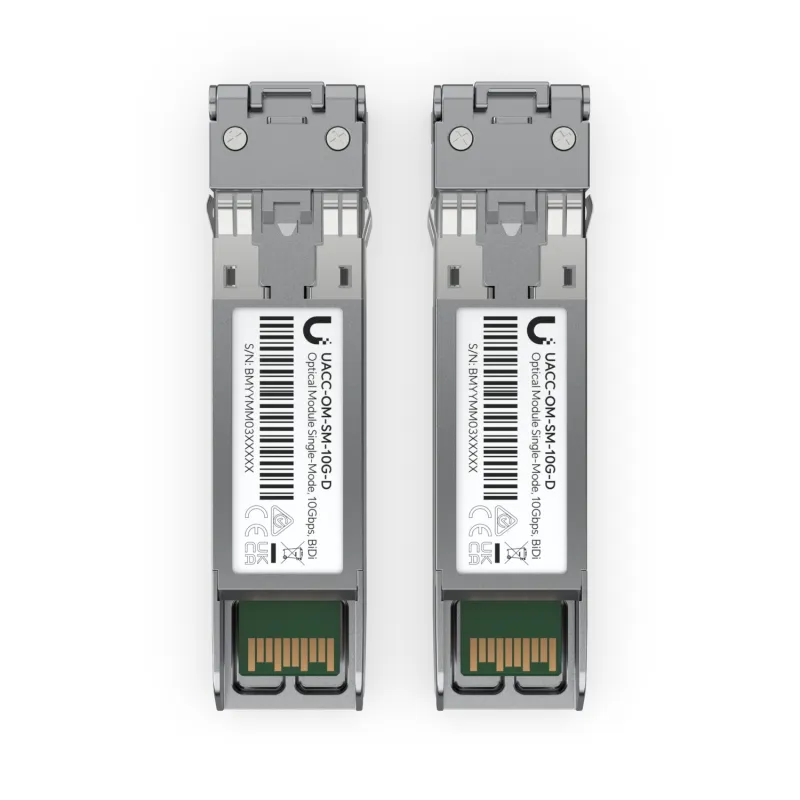 Módulo SFP+ Ubiquiti UACC-OM-SM-10G-D-20, SM, Duplex LC, 10Gbps, 10km - Imagem 3