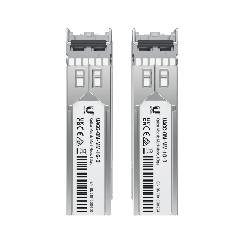Modulo SFP Ubiquiti UACC-OM-MM-1G-D-2, MM, Duplex LC, 1.25Gbps, 550m - Immagine 3