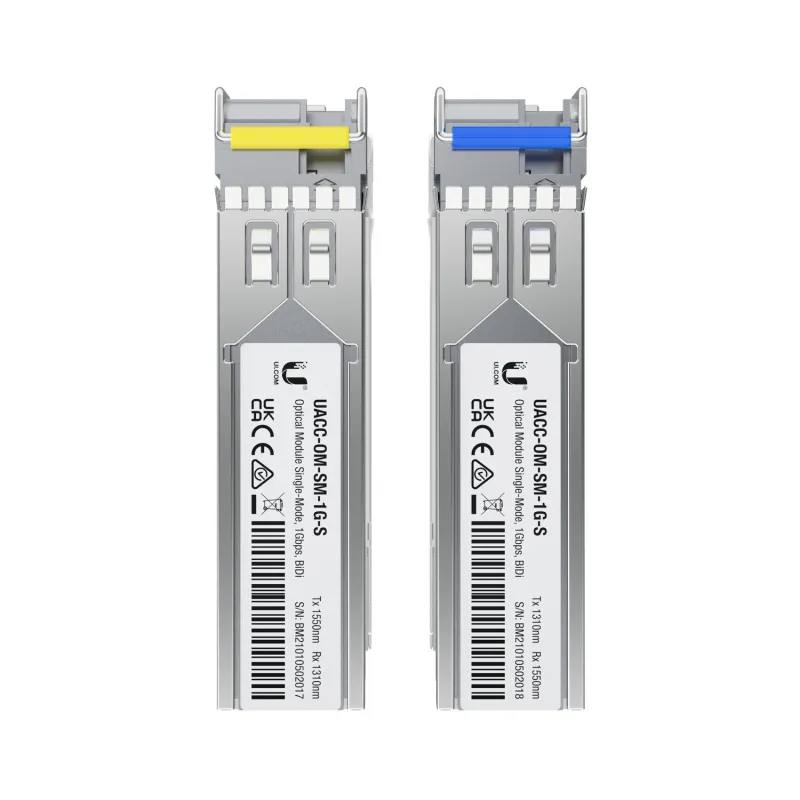 Ubiquiti UACC-OM-SM-1G-S-20 | Moduł SFP | BIDI, SM, Simplex LC, 1.25Gbps, 3km - Zdjęcie 3