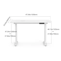 Escritorio Eléctrico Ajustable en Altura Kingsmith Walkingdesk Blanco - Imagen 5