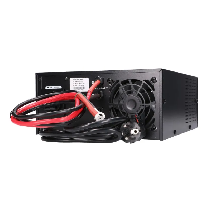 Inverter Extralink Thunder 800VA/640W Sostituto per Volt Sinus Pro, Onda Sinusoidale Pura, Tensione della Batteria 12VDC - Immagine 9