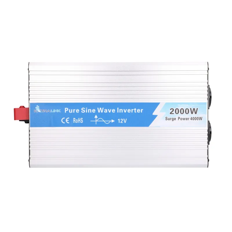 Invertor de Potencia de Coche Extralink OPIP-2000W 12V, 2000W Onda Sinusoidal Pura - Imagen 7