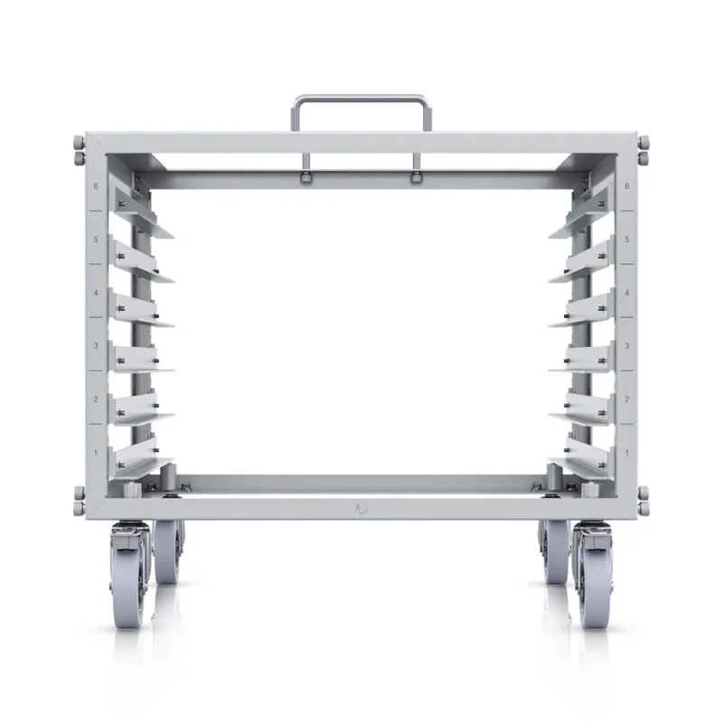 Suporte de Rack Móvel Ubiquiti U-Rack-6U-TL, 6U, com Painel Patch de 24 Portas - Imagem 3