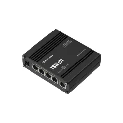 Switch PoE+ Teltonika TSW101, 5x RJ45 1000Mb/s, 4x PoE+, 60W - Obrázek 2