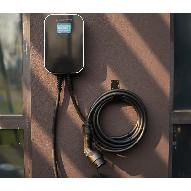 Carregador de Carro Elétrico Extralink BS20-BC-22kW-APP Tipo 2 32A 22kW, 3 Fases, Tela LCD, App, 6,1m - Imagem 5
