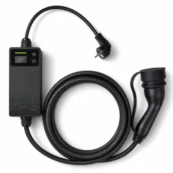 Caricatore Portatile per Auto Elettrica Extralink BS-PCD030 16A 3.6kW Schuko, Monofase, 5.5m, Display LCD, IP67 - Immagine 2