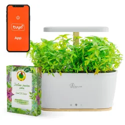 Extralink Smart Garden Intelligenter Topf + Kr&auml;uter Set,...