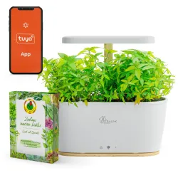 Умный горшок Extralink Smart Garden + Набор Рассад, Wi-Fi, Bluetooth