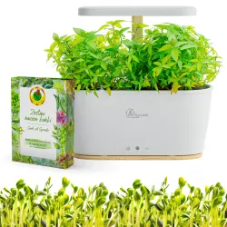 Умный горшок Extralink Smart Garden + Набор Рассад, Wi-Fi, Bluetooth - Изображение 2