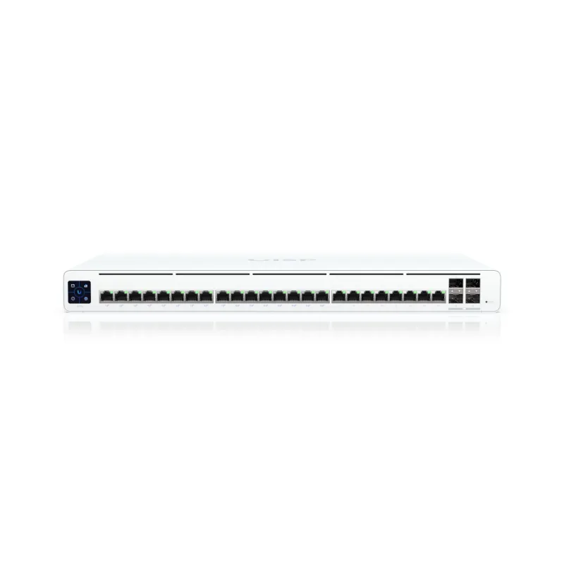 Коммутатор Ubiquiti UISP-S-Pro-EU, 24x RJ45 1000Mb/s, 16x Passive PoE 27V, 4x SFP+, 220W - Изображение 2
