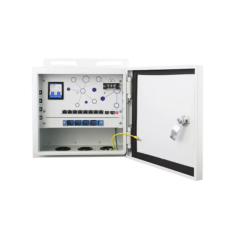 Внешний PoE-коммутатор Extralink Atlas, 8x RJ45 1000Mb/s PoE, 2x SFP, 120W, Активное Охлаждение - Изображение 3