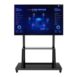 Mobilní stojan Techly na TV, LED, LCD, PDP, 55-100 palců, 150kg, s policí - Obrázek 4
