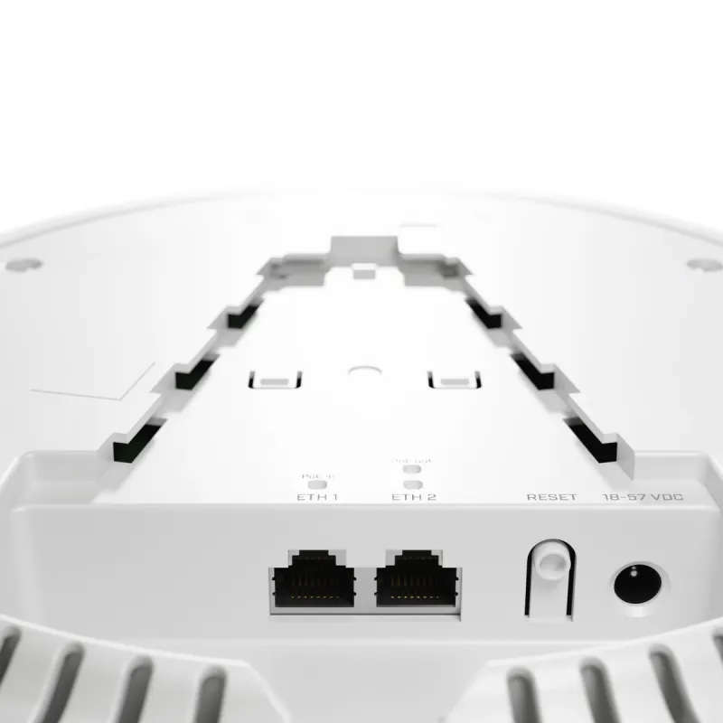 MikroTik cAP ax Erişim Noktası, cAPGi-5HaxD2HaxD, Wi-Fi 6 AX1800, Çift Bant, 2x RJ45 1000Mb/s, PoE - Görsel 3