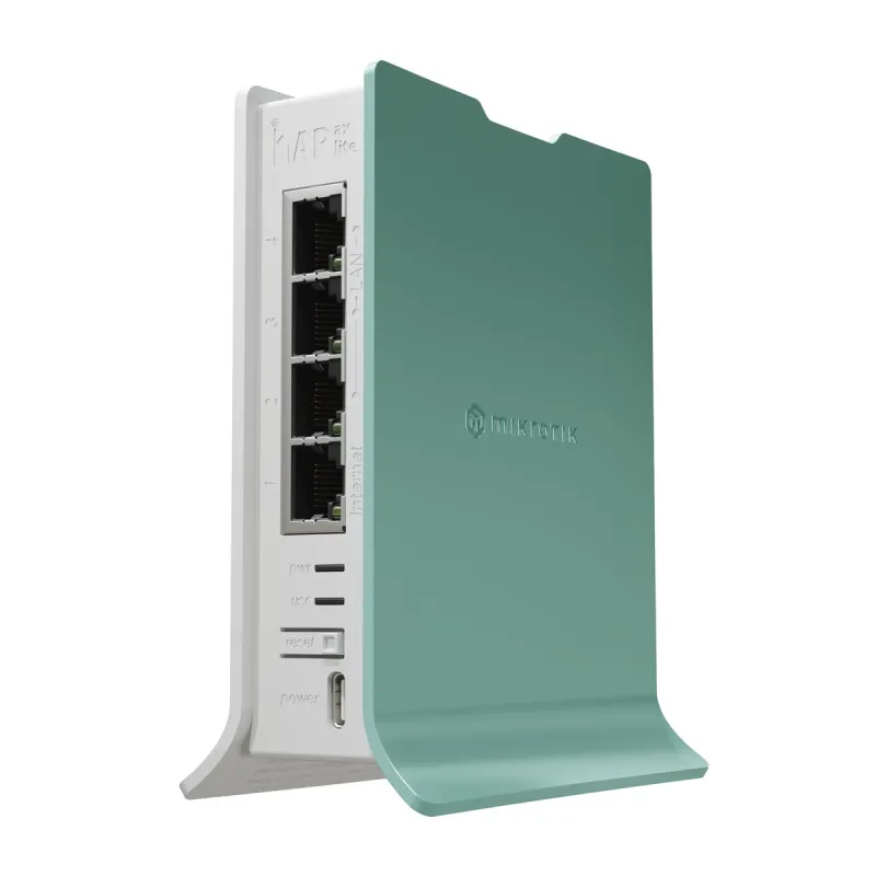 MikroTik hAP ax lite Wi-Fi-Router, L41G-2axD, Wi-Fi6 AX600, 4x RJ45 1000Mb/s RouterOS L4 - Bild 3