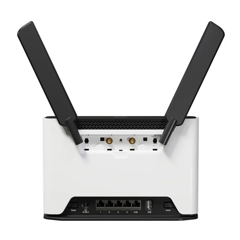 Router MikroTik Chateau LTE6 ax, S53UG+5HaxD2HaxD-TC&FG621-EA, Wi-Fi6, LTE6, 4x RJ45 1000Mb/s, 1x RJ45 2,5Gb/s, microSIM - Imagem 3