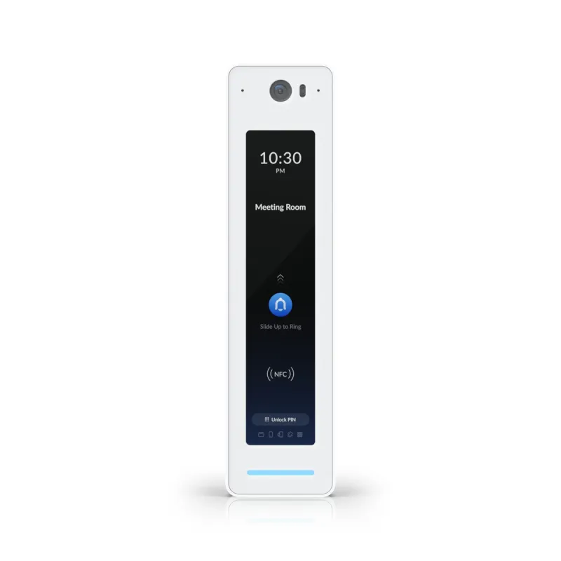 Ubiquiti UA-G2-Pro NFC Bluetooth Access Reader, UniFi Access Reader G2 Pro, Touch Screen, Camera, Intercom, BT4.1, IP55, PoE - Image 2