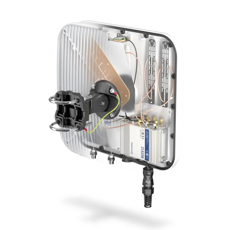 2x Antenna LTE + Wi-Fi + GPS + Bluetooth QuWireless QuMax XR2 AXR12 per Teltonika RUTX12 - Immagine 2
