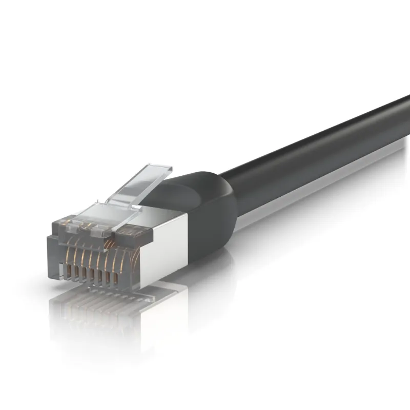 Patchcord LAN Ubiquiti UACC-Cable-Patch-Outdoor-5m-BK, Externí, Cat.5e STP, 5m, Černý - Obrázek 3