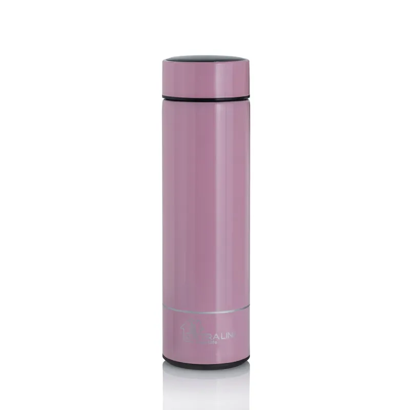 Taza Térmica Extralink Smart Travel Mug Rosa, Termo con Pantalla LED - Imagen 3