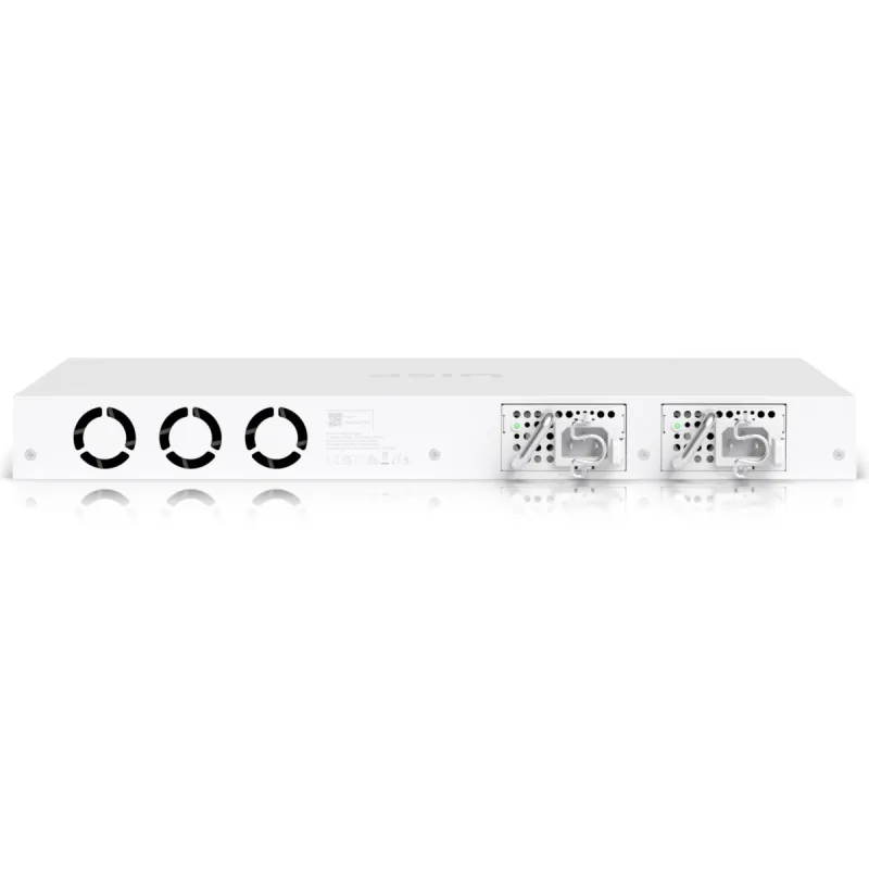 OLT Ubiquiti UISP-FIBER-OLT-XGS, UISP Fiber OLT XGS, 8x XGS-PON, 4x SFP28, 1U стойка - Изображение 4