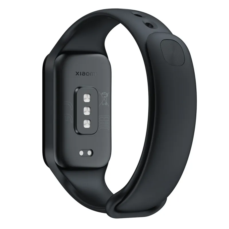 Xiaomi Smart Band 8 Active Czarny | Inteligentna opaska sportowa | Bluetooth 5.1, 210mAh, 1.47", 5 ATM, akcelerometr, sensor PPG - Zdjęcie 3