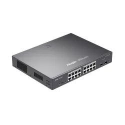 Switch Ruijie Reyee RG-ES218GC-P, 16x RJ45 1000Mb/s PoE+,...
