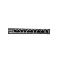 Router Ruijie Reyee RG-EG210G-P, 10x RJ45 1000Mb/s, 8x PoE+, 70W, 100 usuarios, gestión en la nube - Imagen 2