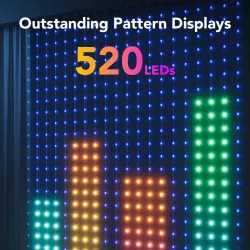 Govee H70B1 Curtain Light | Zasłona, kurtyna LED | Wi-Fi, Bluetooth, RGBIC, IP65 - Zdjęcie 3