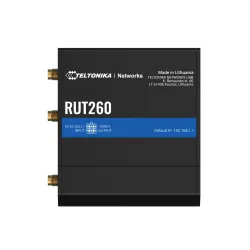 Industrial LTE Router Teltonika RUT260, Cat.6, 2x LAN 100Mb/s WiFi 2.4GHz, RUT260 000000 - Image 3