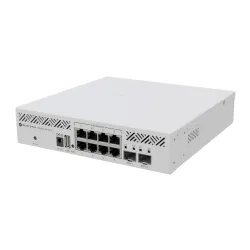 Switch MikroTik CRS310-8G+2S+IN, 8x RJ45 2.5Gb/s, 2x SFP+, RouterOS L5, desktop - Obrázek 2