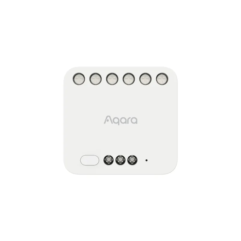 Módulo de Relé Doble Aqara T2, Zigbee, Apple HomeKit, Matter, Google Home, Alexa, DCM-K01 - Imagen 4