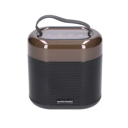 Набор для караоке Extralink Kids LED динамик 2x микрофон черный, Bluetooth динамик, 2 микрофона, AUX, слот для карты памяти, RGB - Изображение 3