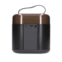 Extralink Kids Karaoke LED Lautsprecher Set 2x Mic Schwarz, Bluetooth Lautsprecher, 2 Mikrofone, AUX, Kartensteckplatz, RGB-Bele - Bild 6