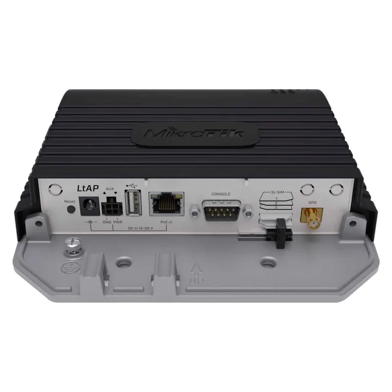 Sada Přístupového Bodu Mikrotik LtAP LTE6, LTE 6, Wi-Fi 4, 1x RJ45 1000Mb/s, 3x Mini SIM, RS232, USB, 1x miniPCI-e - Obrázek 3