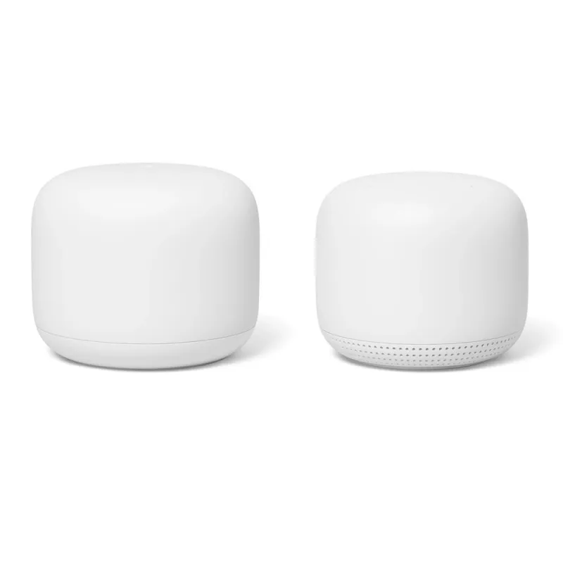 Google Nest Wi-Fi Mesh System Router + Point, 2x 1000Mb/s, 5GHz, WPA3, Google Assistant - Image 2