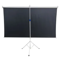 Schermo di proiezione Extralink 100", 16:9, 220x125cm, PVC, avvolgimento semi-automatico - Immagine 4