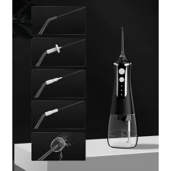 Irigátor Extralink Beauty Intelligent Water Flosser L10 Černý, 2000mAh, IPX6 - Obrázek 2