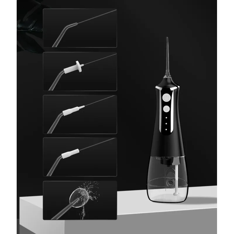 StayBeauty by Extralink Intelligent Water Flosser L10 Czarny | Irygator | 2000mAh, IPX6 - Zdjęcie 2