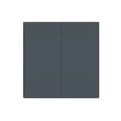 Interruptor de Pared Inteligente Aqara H1 Gris, Doble, con Cable Neutro, Zigbee 3.0, EU, WS-EUK01-G - Imagen 4